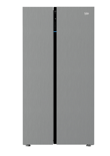 Beko RASGL142PX Freestanding American Style Fridge Freezer with NeoFrost™
