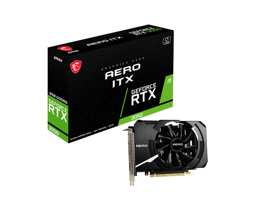 MSI AERO ITX GEFORCE RTX 3050 8G видеокарта NVIDIA 8 GB GDDR6