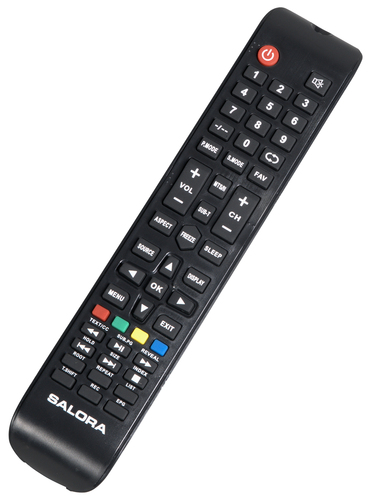 Salora P01ATB20200929 remote control RF Wireless TV Press buttons 0
