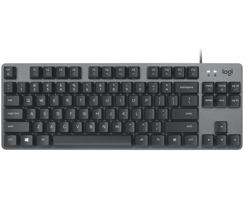 920-010085 Logitech - K835 TKL - Keyboard - Wired - Spanish - USB - Ergonomic Design - Blue Switch