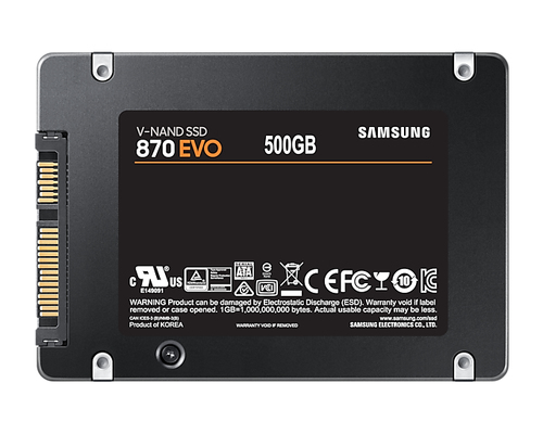 Samsung 870 EVO 500 GB 2.5  SATA III V-NAND MLC, afbeelding 2