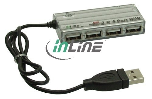 InLine Mini USB 2.0 4-Port Hub