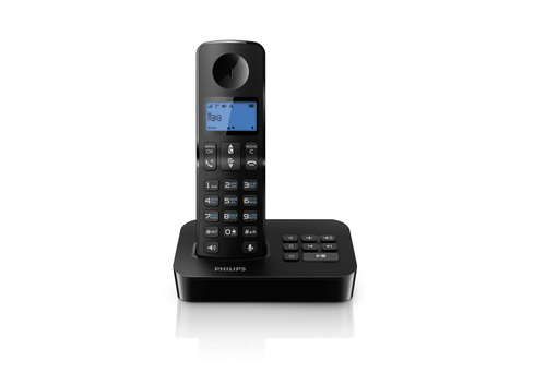 Philips D2051WP/51 telephone DECT telephone Caller ID Violet, White – image 3