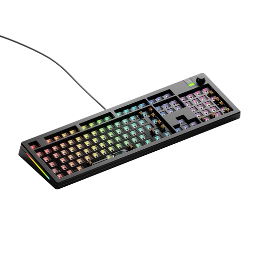 Glorious Gaming GMMK 3 100% Barebones клавиатура Игровой USB Нет Черный