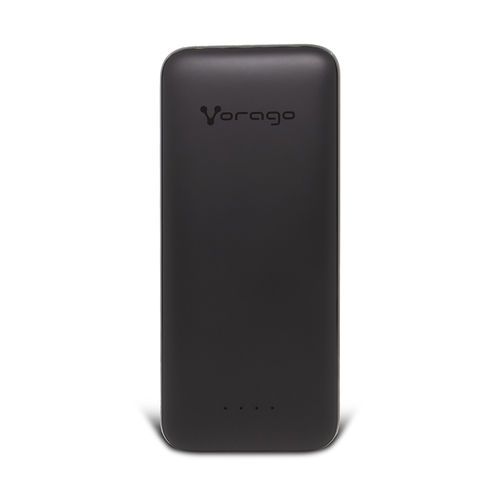 Power Bank Vorago PB-301 2 Puertos 5000 mAh 1A/2.1A Color Negro - PB-301-BK