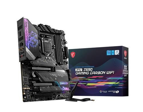 MB MSI MPG Z590 GAMING CARBON WIFI 1200 DDR4 ATX MPG Z590 GAMING CARBON WIFI - MPG Z590 GAMING CARBON WIFI