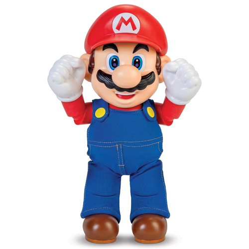 Super Mario - It's-a Me, Mario! Interactive Figure (31cm) – Foto 9 van 10