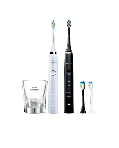 Philips Sonicare DiamondClean HX9334/41 electric toothbrush Adult Sonic toothbrush Black, White