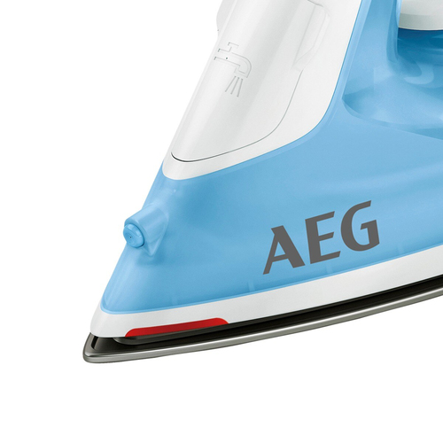 AEG DB1730 Plancha a vapor Suela de CeramicGlide 2300 W Azul, Blanco