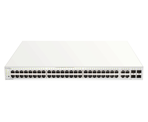 D-Link 52-Port Gigabit PoE+ Nuclias Smart Managed Switch including