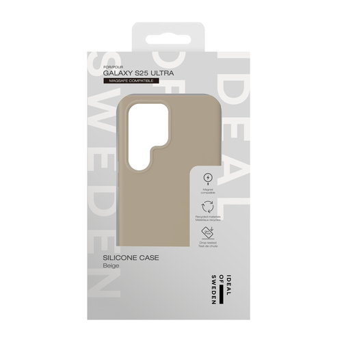 iDeal of Sweden Silicone Case MagSafe Galaxy S25 Ultra Perfect Beige – image 3