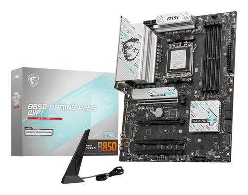 Msi B850 Gaming Plus Wifi AM5 Motherboard, Black - image 1