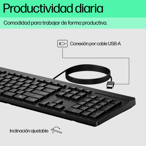 Teclado HP  266C9AA#ABM     