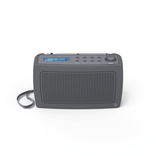 Hama DR55 Portable Analog & digital Grey