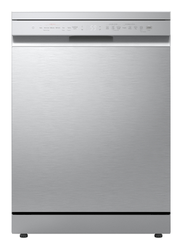 LG DF273FVS 60cm Dishwasher in Silver 14 Place Setting A Rated QuadWas - image 1