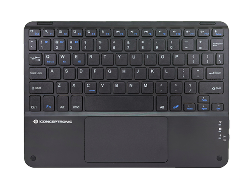 CONCEPTRONIC Wireless Tastatur, Layout englisch  10" schwarz