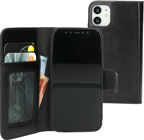 Mobiparts Excellent Wallet Case 2.0 Apple iPhone 12 Mini Jade Black