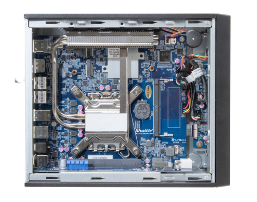 Shuttle XP slim XPC slim Barebone XH610G2 - S1700, Intel H610, 1xDP, 2xHDMI, 2 PCIe Slots (1x 16X &, afbeelding 3