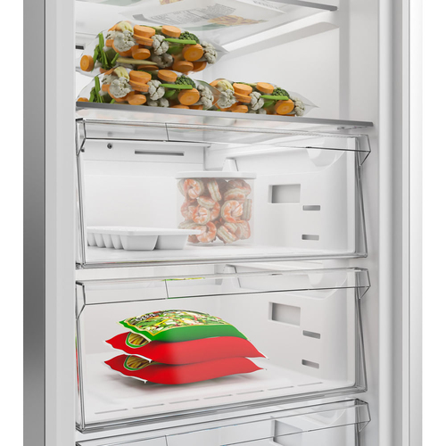 Hotpoint Hpmff 6312 XBR4UK 186cm Upright Freezer - Inox - E Rated, Stainless Steel - image 5