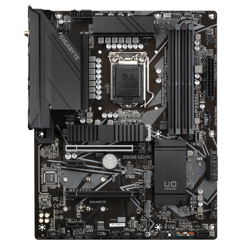 GIGABYTE Z590 UD AC материнская плата Intel Z590 LGA 1200 (Socket H5) ATX