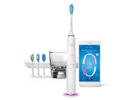 Philips HX9985/08 electric toothbrush Adult Sonic toothbrush White