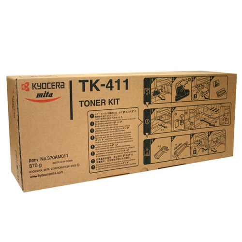 KYOCERA TK-411 cartucho de tóner 1 pieza(s) Original Negro imagen 1