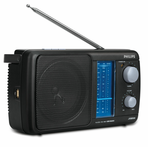 Philips RL4250/94 radio Portable Analog Black