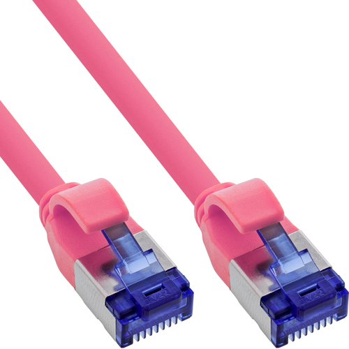 InLine 74900M Netzwerkkabel Magenta 10 m Cat6a S/FTP (S-STP) Rund