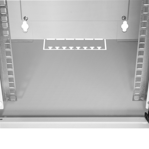 Logilink Wandgehäuse 10 Zoll, 6 HE, montiert, grau, afbeelding 6