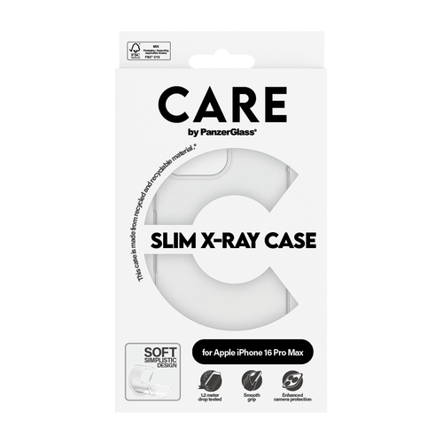 CARE by PanzerGlass X-Ray - Achterzijde behuizing voor mobiele telefoon, afbeelding 3