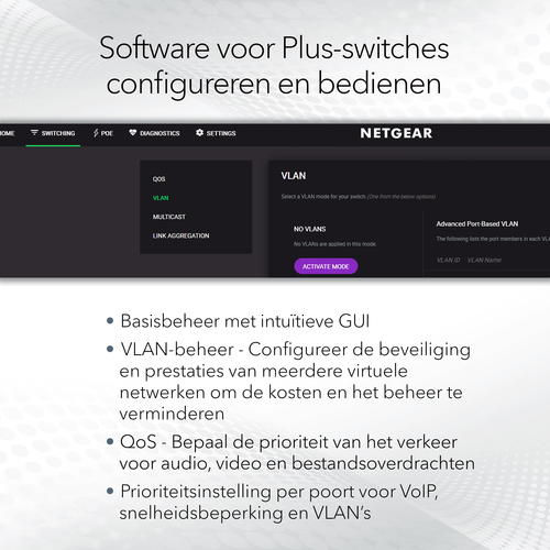 Netgear GS316EP switch, afbeelding 8