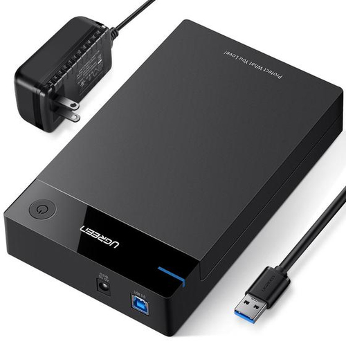 Carcasa de Disco Duro para 35 y 25 Enclosure Con Cable USB 30 Para HDD 35 / SSD 25 SATA I/II/III UASP Hasta 16 TB Compatible con Windows Linux Mac OS No Requiere Controlador Cable 1m Incluye Adaptador d 50423 - 50423