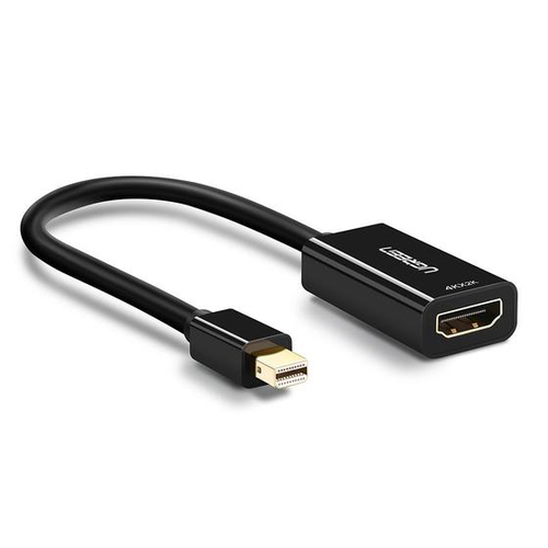 Convertidor Mini Display Port a HDMI / 4K30Hz / Thunderbolt / Blindaje interno múltiple / Carcasa ABS / Longitud de 25 cm 40360 - 40360