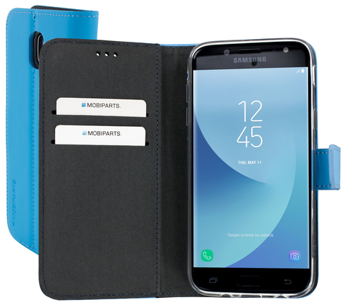 Mobiparts Premium Wallet TPU Case Samsung Galaxy J5 (2017) Light Blue – image 1