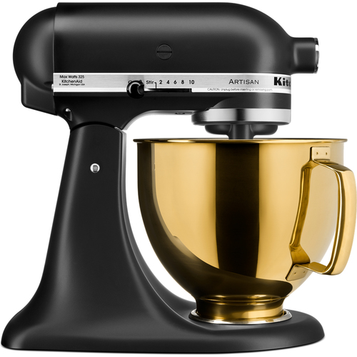 KitchenAid Artisan Mixer 5KSM125EBM Mat Zwart, afbeelding 6