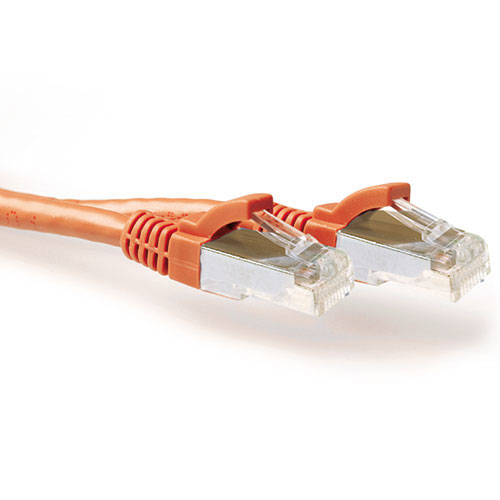 ACT FB2125 сетевой кабель Оранжевый 25 m Cat6a S/FTP (S-STP)