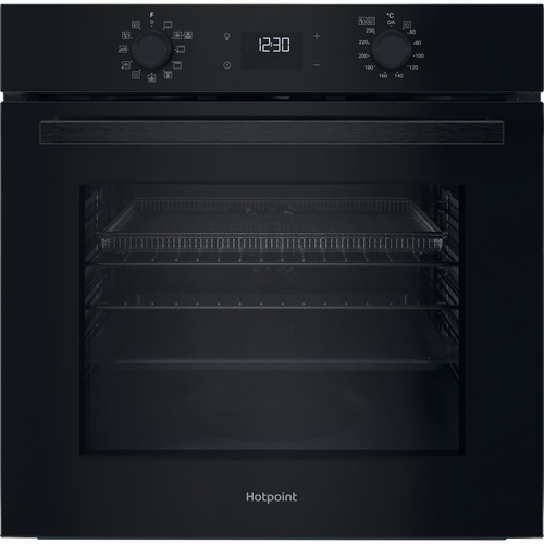 Hotpoint Class 2 Multiflow HO 458CF B UK Electric Oven - Black - image 1