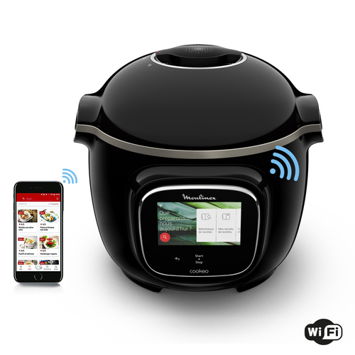 Moulinex Cookeo Touch Wifi CE902800 Zwart, afbeelding 2