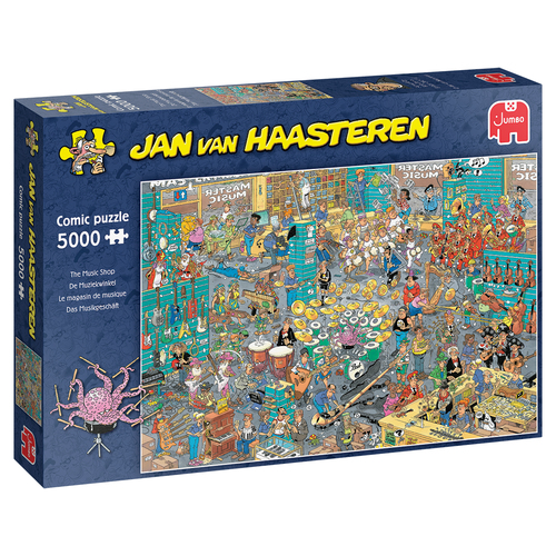 Jan van Haasteren Der Musik Shop - 5000 Teile