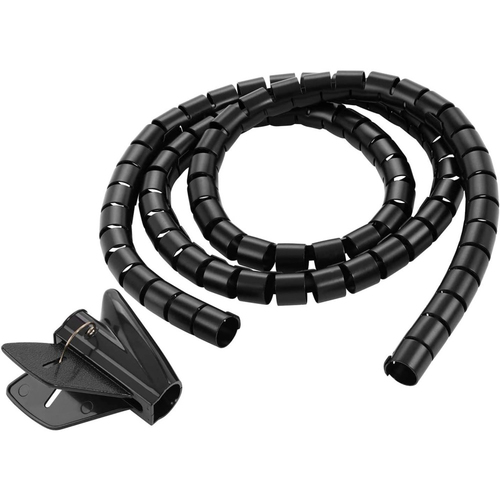 Techly Collect sheath cables Ø cm. 2.5 m 2, 5 + 1 inserter ISWT-KIT-BK