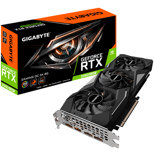 GIGABYTE GAMING GV-N206SGAMING OC-8GD 2.0 видеокарта NVIDIA GeForce RTX 2060 SUPER 8 GB GDDR6