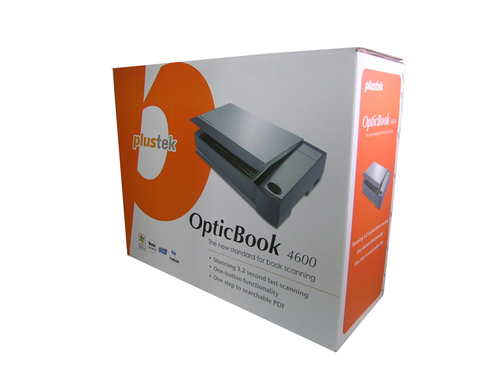 Specs Plustek OpticBook 4600 Flatbed scanner 1200 x 1200 DPI A4