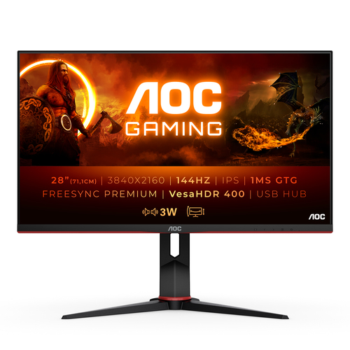 AOC U28G2XU/BK
