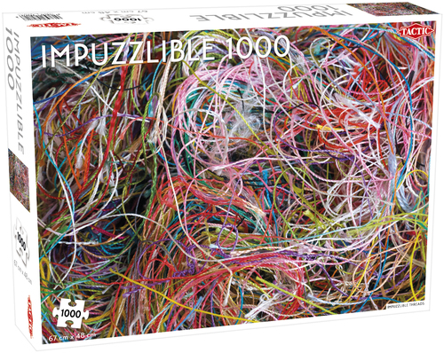 Tactic Impuzzlibe Threads 1000 pcs Puzzlespiel 1000 Stück(e) Kunst