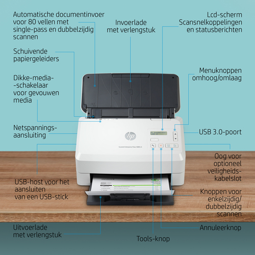 HP ScanJet Enterprise Flow 5000 s5 - Documentscanner, afbeelding 10