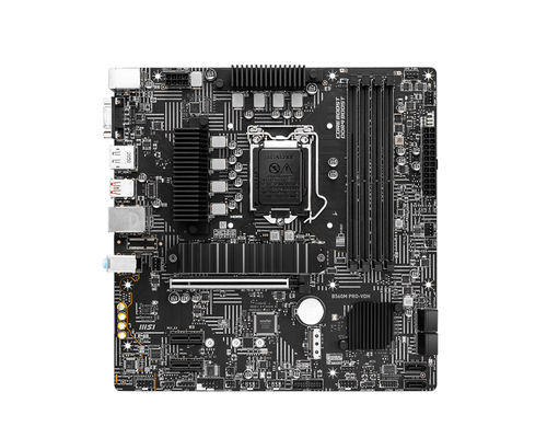 B560M PRO-VDH MOTHERBOARD MSI (B560M PRO-VDH) SOCKET 1200,4*DDR4 5066,M.2, DP,HDMI, VGA,MICRO-ATX