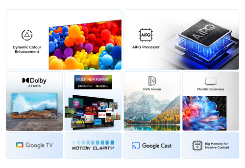 Tcl V6C 75" 4K Ultra HD Smart Google TV [2025] - 75V6C-UK, Silver - image 4