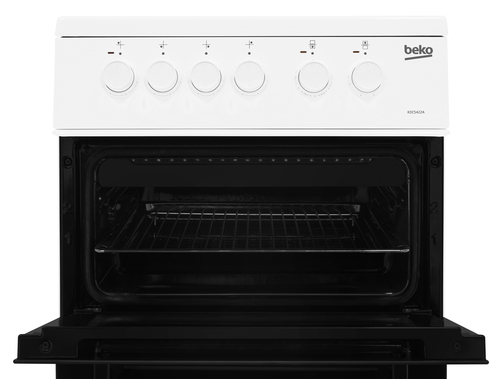 Beko KDC5422AW 50cm Wide Single Oven Electric Cooker with Ceramic Hob - White - A Rated, White - image 5