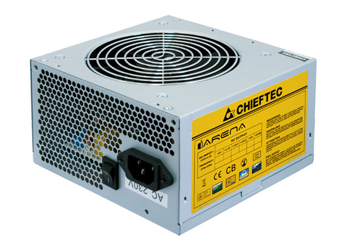 Chieftec GPA-600S barošanas avotu vienība 600 W 20+4 pin ATX PS/2 Sudrabs