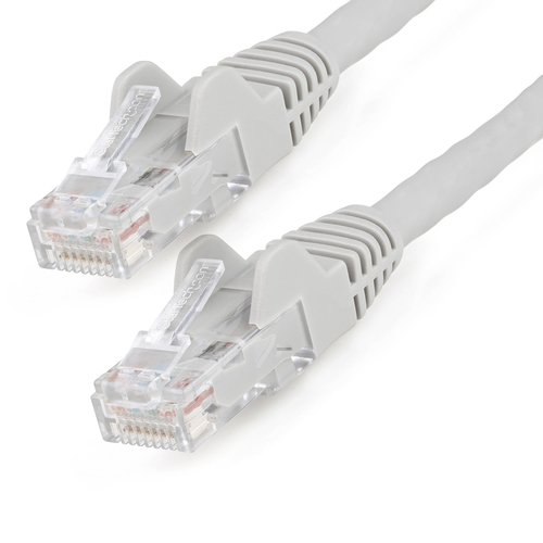 N6LPATCH5MGR CABLE ETHERNET CAT 6 DE 5M  LSZH PATCH UTP SIN ENGANCHES GRIS